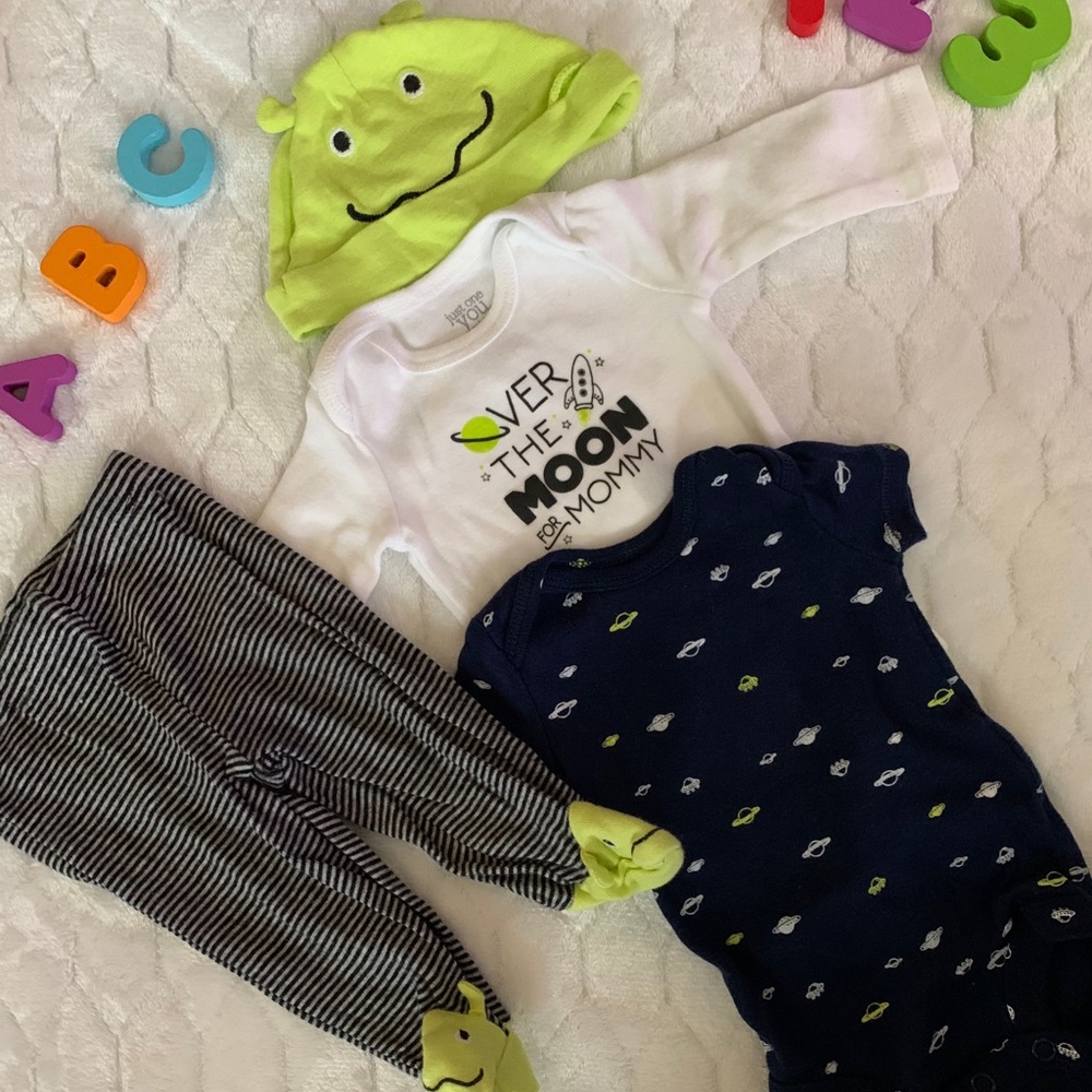 Baby boy 4 piece set
